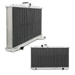 42mm TWIN CORE SPORT ALUMINIUM RADIATOR FOR LEXUS IS 200 IS200 GXE10 2.0 99-05