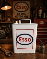 Esso  Square petrol CAN by Retro Collections (M)