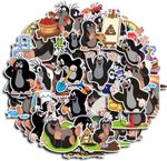 Der Kleine Maulwurf Sticker Pack - 40 Pieces - Small Stickers