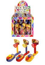 1-30 Mini Basket Ball Games 13cm Party Bag Desk Toy Christmas Stocking Fillers