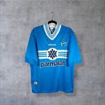 Olympique Marseille 1996-1997 Away Shirt adidas Parmalat Size L Original