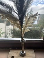 Silver Plated Posy Holder Vase, Made in England, Floral Rim, Flower Frog