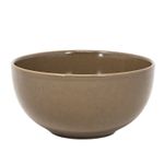 Salad Bowl 15.5cm Taupe Ceramic Stoneware Matt Soup Food Serving Dish Tableware