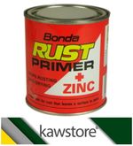 BONDA RUST PRIMER + ZINC, Anti Rust, Fast Drying, Red, 2.5 Litre