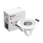 SONOFF Zigbee Motion Sensor Recessed Ceiling-Mount Adapter Work with SNZB-03P/R2