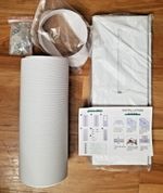Portable Air Conditioner Sliding Door Vent Kit - cg s51