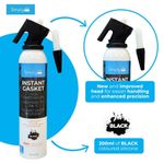 Power Can Instant Gasket Black 200ML High Temperature Waterproof Quick Curing