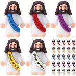 20Pcs Mini Jesus Figurines Tabletop Religious Figures Jesus Toys Home Decor