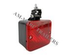 Universal Rear Red Fog Lamp Van Trailer Truck Caravan