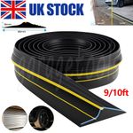 9/10FT Garage Threshold Weather Door Seal Strap Floor Seal Rubber Strip 18x80mm
