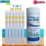 200PCS Chlorine Dip Test Strips Swimming Pool Water SPA Hot Tub PH Tester Paper