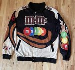 Nascar M & M’s   Robert Yates 38 Racing Jacket Size XL M&M’s Black Beige