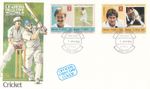 Cricket Hinks Alderman Niutao-Tuvalu FDC 1984 (133250)