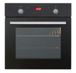 Cookology Essentials AESO65MFBK 60cm Built-In Multifunction Oven Black
