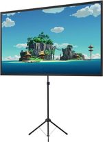 Projector Screen with Stand, Outdoor Projector Screen 100 Inch 16:9 and Tripod S