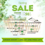 Mars Hydro Smart LED Grow Light Bars FC-E Series Growing Lights for Veg Flower