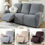 1/2/3 Seater Stretch Recliner Sofa Covers Slipcover Settee Couch Cover Protector