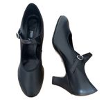 Freed of London Ballroom Dance Shoes Black Sz UK 7.5 EU 41 Show2 Mary Jane Heels