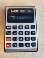 Vintage CASIO Pocket-Mini Calculator Electronic - Tested & Working