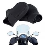 Waterproof Motorcycle Motorbike Scooter Gloves Warm Handlebar Mitts Muffs Cover