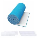 Air Vent Filter Roll Cuttable Cut-to-Fit Air Filter Roll Blue and White