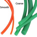 Green / Red Solid PU Urethane Rubber Belt Lathe Transmission Drive Belt Polybelt