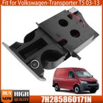 Ashtray Cup Coin Holder Primed Black -7H285860130T For VW T5 Transporter 03-2013