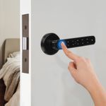 Fingerprint Door Lock Type-c Interface Smart Door Knob Smart Door Handle Lock