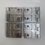 Metal Countersunk Hinge 60mm X 120mm