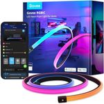 GOVEE H61C3 3M 2.4GHz Wi-Fi RGBIC LED Neon Rope Lights B Z72