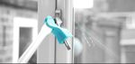 Unlock, open, close windows safely. Window opening / reach aid / gadget / device