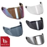 MT V-28B Stinger 2 Motorcycle Helmet Visor Anti-Fog Pinlock Ready Clear Smoke
