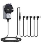 Guitar Effect Pedal Power with 1 to 5 Way Cable Power Supply Adapter Guitar Part
