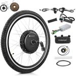 Voilamart 26" 48V 250W Rear Wheel Electric Bicycle Motor Conversion Kit Ebike