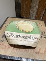 Vintage New Era Tambourine For Professional Or School Use Musical Instrument