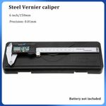 Stainless Steel 150mm 6'' Industry Vernier Caliper Digital Caliper Measure Tool