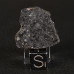 Lunar Meteorite Slice Bechar 003 of 4.10 G Ach Feldspar Breccia Moon E7-10