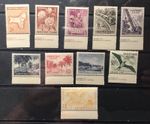 Christmas Islands 1963 Pictorial Definitive Set with Lower Margins MNH D1
