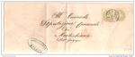 51149) letter with 2X3 money Austro-Hungarian coat of arms lace.  9.30 SECOND CHOICE
