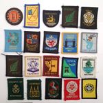 20 x Mixed Regions Boy Scouts District Badges Patches. Joblot 20
