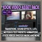 100K+ Adobe Premiere Video Editing Assets Bundle 🎉