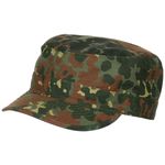 ARMY STYLE RIPSTOP FIELD CAP MILITARY COMBAT HAT BW GERMAN FLECKTARN CAMO S-XXL
