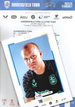 2025/26 Huddersfield Town v Luton Town - Official Programme & Teamsheet