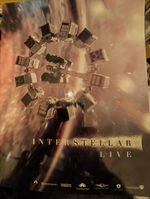 Interstellar Live Programme. Royal Albert Hall, 30th March 2015. RARE!