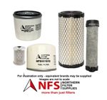 NFS Filter Kit fits Kubota KX016-4, KX018-4, KX019-4  Oil Fuel & Air