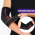 Elbow Support Brace Compression Sleeve For Tennis Golfer Arthritis Pain Relief