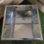 90L Galvanised Incinerator Garden Fire Bin Paper Rubbish Leaves Burner Metal NEW