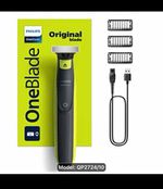 Philips OneBlade QP2724/10 Multi-Function Face Shaver, 3 Guards, USB Charge