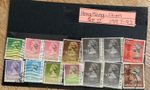 HONG KONG CHINA QUEEN ELIZABETH II STAMPS 1987-1992
