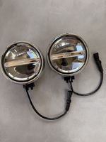 Front Spot Lights Set LED DRL Chrome Driving Lamps Pair For Mini F55 F56 F57 PRE